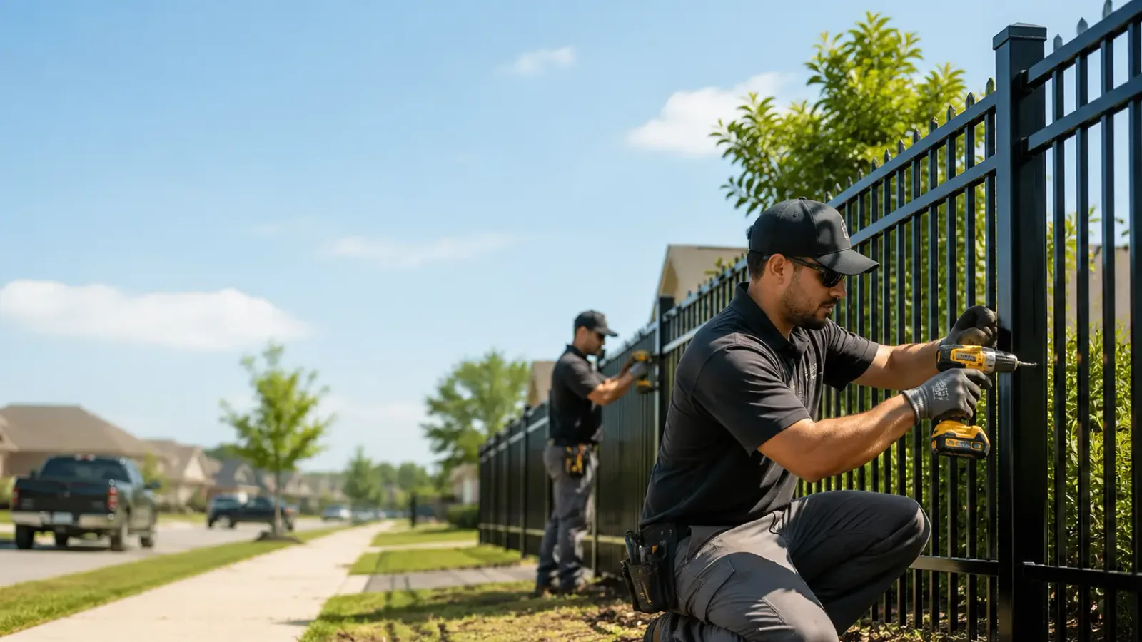 Metal Fence Installation in Bay Saint Louis, MS